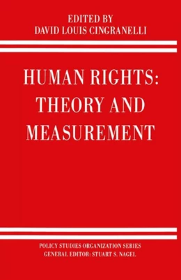 Abbildung von Cingranelli | Human Rights Theory | 1. Auflage | 1988 | beck-shop.de