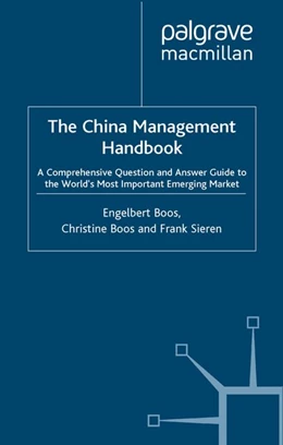 Abbildung von Sieren / Boos | The China Management Handbook | 1. Auflage | 2016 | beck-shop.de