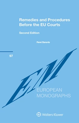 Abbildung von Barents | Remedies and Procedures Before the EU Courts | 2. Auflage | 2020 | beck-shop.de
