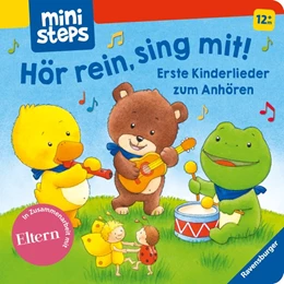 Abbildung von Volksgut | ministeps: Hör rein, sing mit! Erste Kinderlieder zum Anhören. | 1. Auflage | 2020 | beck-shop.de