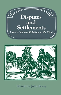 Abbildung von Bossy | Disputes and Settlements | 1. Auflage | 2003 | beck-shop.de