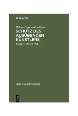 Abbildung von Papaconstandinou / Hirsch | Schutz des Ausübenden Künstlers | 1. Auflage | 1960 | 17 | beck-shop.de