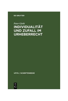 Abbildung von Girth | Individualität und Zufall im Urheberrecht | 1. Auflage | 1974 | 48 | beck-shop.de