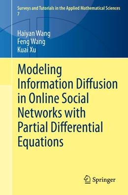 Abbildung von Wang / Xu | Modeling Information Diffusion in Online Social Networks with Partial Differential Equations | 1. Auflage | 2020 | beck-shop.de