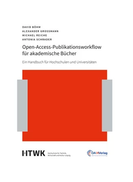 Abbildung von Schrader / Grossmann | Open-Access-Publikationsworkflow für akademische Bücher | 1. Auflage | 2020 | beck-shop.de