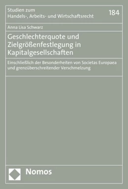 Abbildung von Schwarz | Geschlechterquote und Zielgrößenfestlegung in Kapitalgesellschaften | 1. Auflage | 2020 | beck-shop.de