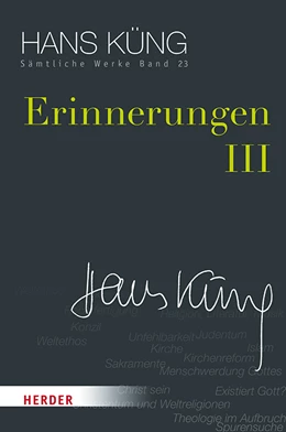 Abbildung von Küng / Schlensog | Erinnerungen III | 1. Auflage | 2020 | 23 | beck-shop.de