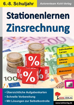 Abbildung von Kohl-Verlag | Stationenlernen Zinsrechnung | 2. Auflage | 2017 | beck-shop.de