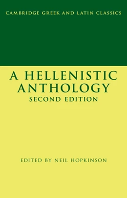 Abbildung von Hopkinson | A Hellenistic Anthology | 2. Auflage | 2020 | beck-shop.de