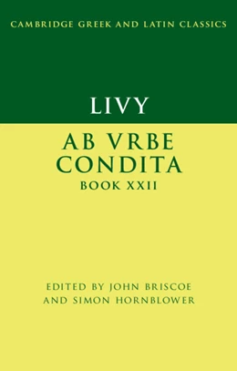 Abbildung von Briscoe / Hornblower | Livy: Ab urbe condita Book XXII | 1. Auflage | 2020 | beck-shop.de