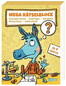 Abbildung von Fischer | Mega Rätselblock - Kreuzworträtsel, Quizfragen, Knobeleien, Wörterrätsel, Zahlenrätsel | 1. Auflage | 2020 | beck-shop.de