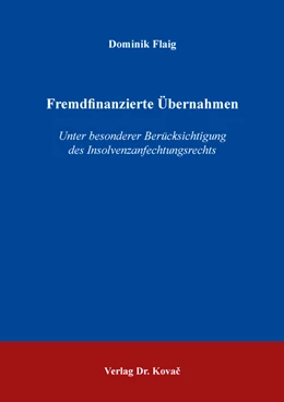 Abbildung von Flaig | Fremdfinanzierte Übernahmen | 1. Auflage | 2020 | 444 | beck-shop.de