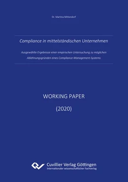 Abbildung von Martina | Compliance in mittelständischen Unternehmen | 1. Auflage | 2020 | beck-shop.de