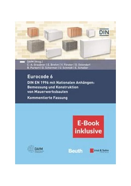 Abbildung von DGfM Service GmbH | Eurocode 6 - DIN EN 1996 mit Nationalen Anhängen: Bemessung und Konstruktion von Mauerwerksbauten. Kommentierte Fassung | 1. Auflage | 2020 | beck-shop.de