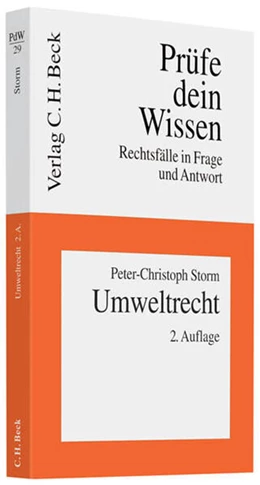 Abbildung von Storm | Umweltrecht | 2. Auflage | 2010 | Band 29 | beck-shop.de