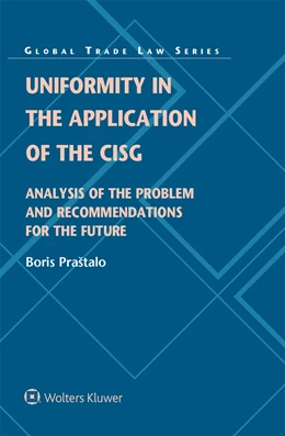Abbildung von Praštalo | Uniformity in the Application of the CISG | 1. Auflage | 2020 | beck-shop.de