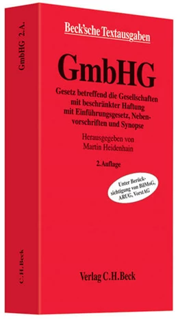 Abbildung von GmbHG | 2. Auflage | 2010 | beck-shop.de