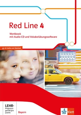 Abbildung von Red Line 4. Ausgabe Bayern. Workbook mit Audios und Vokabelübungssoftware Klasse 8 | 1. Auflage | 2020 | beck-shop.de