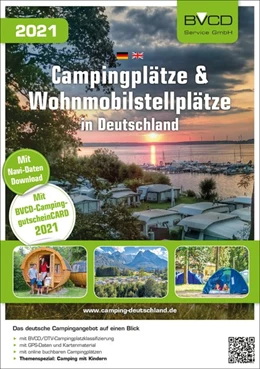 Abbildung von BVCD Service GmbH | Campingplätze und Wohnmobilstellplätze in Deutschland 2021 | 1. Auflage | 2020 | beck-shop.de
