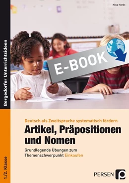 Abbildung von Herkt | Artikel, Präpositionen und Nomen - Einkaufen 1/2 | 1. Auflage | 2017 | beck-shop.de