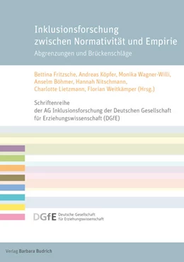 Abbildung von Fritzsche / Köpfer | Inklusionsforschung zwischen Normativität und Empirie | 1. Auflage | 2021 | beck-shop.de