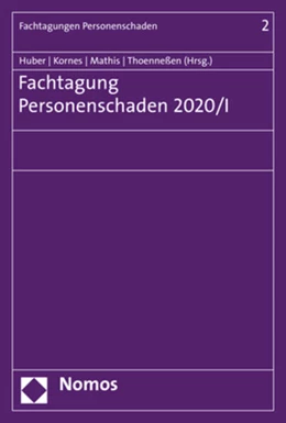 Abbildung von Huber / Kornes | Fachtagung Personenschaden 2020/I | 1. Auflage | 2020 | beck-shop.de