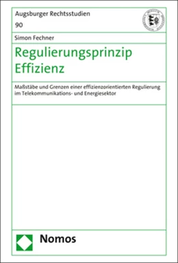 Abbildung von Fechner | Regulierungsprinzip Effizienz | 1. Auflage | 2020 | beck-shop.de