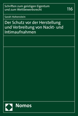Abbildung von Hohenstein | Der Schutz vor der Herstellung und Verbreitung von Nackt- und Intimaufnahmen | 1. Auflage | 2020 | beck-shop.de