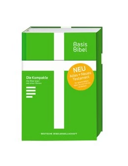 Abbildung von Basisbibel. Die Kompakte. Grün. Der moderne Bibel-Standard: neue Bibelübersetzung des AT und NT nach den Urtexten mit umfangreichen Erklärungen. Leicht lesbares Layout. In 3 modernen Farben erhältlich. | 1. Auflage | 2021 | beck-shop.de