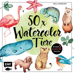 Abbildung von Andrejew | 50 x Watercolor Tiere | 1. Auflage | 2020 | beck-shop.de