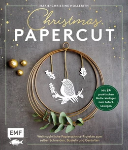 Abbildung von Hollerith | Christmas Papercut - Weihnachtliche Papierschnitt-Projekte zum Schneiden, Basteln und Gestalten | 1. Auflage | 2020 | beck-shop.de