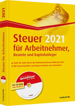 Abbildung von Dittmann / Haderer | Steuer 2021 für Arbeitnehmer, Beamte und Kapitalanleger - - inkl. CD-ROM | 1. Auflage | 2020 | 03600 | beck-shop.de