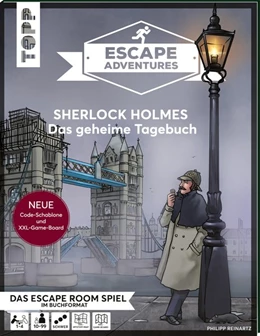 Abbildung von Autorenteam Pfeffermind | Escape Adventures - Sherlock Holmes: Das geheime Tagebuch (NEUE Codeschablone für mehr Rätselspaß) | 2. Auflage | 2020 | beck-shop.de