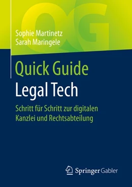 Abbildung von Martinetz / Maringele | Quick Guide Legal Tech | 1. Auflage | 2020 | beck-shop.de