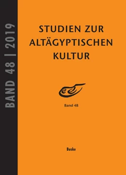 Abbildung von Kahl / Kloth | Studien zur Altägyptischen Kultur Band 48 | 1. Auflage | 2019 | 48 | beck-shop.de