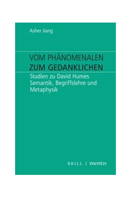 Abbildung von Jiang | Vom Phänomenalen zum Gedanklichen | 1. Auflage | 2020 | beck-shop.de