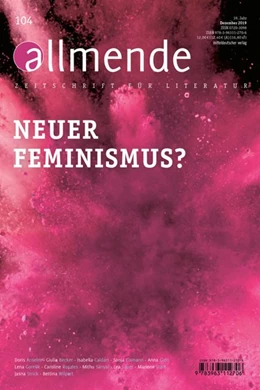 Abbildung von Schmidt-Bergmann | allmende 104 | 1. Auflage | 2019 | beck-shop.de