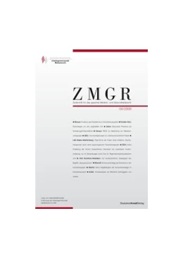 Abbildung von ZMGR - Zeitschrift für das gesamte Medizinrecht | 1. Auflage | 2025 | beck-shop.de