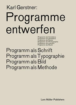 Abbildung von Gerstner | Programme entwerfen | 1. Auflage | 2020 | beck-shop.de