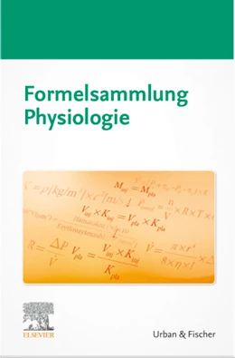 Abbildung von Formelsammlung Physiologie | 1. Auflage | 2020 | beck-shop.de