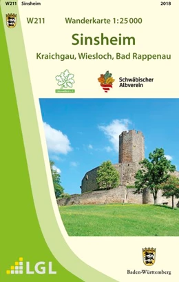 Abbildung von Wanderkarte 1:25 000 Sinsheim | 1. Auflage | 2018 | beck-shop.de