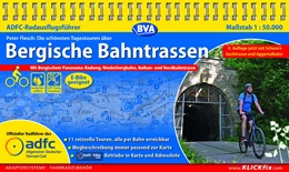 Abbildung von Flesch | ADFC-Radausflugsführer Bergische Bahntrassen 1:50.000 praktische Spiralbindung, reiß- und wetterfest, GPS-Track Download | 4. Auflage | 2020 | beck-shop.de