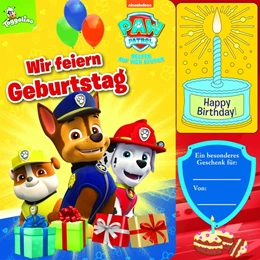 Abbildung von PAW Patrol - Wir feiern Geburtstag - Interaktives Geburtstags-Soundbuch mit 1 Melodie und leuchtender Kerze - Pappbilderbuch für Kinder ab 12 Monaten | 1. Auflage | 2019 | beck-shop.de