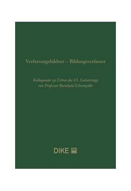 Abbildung von Verfassungsbildner – Bildungsverfasser | 1. Auflage | 2020 | beck-shop.de
