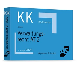 Abbildung von Sommer | Karteikarten Verwaltungsrecht AT 2 | 11. Auflage | 2025 | beck-shop.de