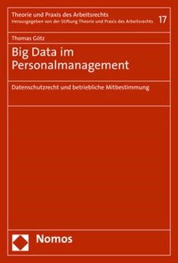 Abbildung von Götz | Big Data im Personalmanagement | 1. Auflage | 2020 | beck-shop.de