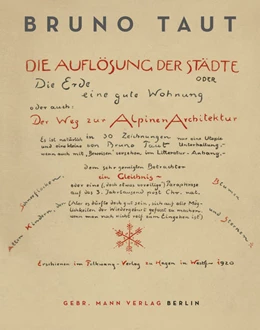 Abbildung von Speidel / Taut | Die Auflösung der Städte | 1. Auflage | 2020 | beck-shop.de