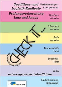 Abbildung von Kehnen | Check iT - Spedition und Logistik | 1. Auflage | 2021 | beck-shop.de