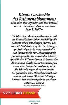 Abbildung von Müller | Kleine Geschichte des Rahmenabkommens | 1. Auflage | 2020 | beck-shop.de