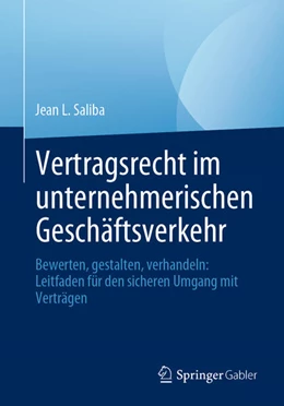 Abbildung von Saliba | Vertragsrecht im unternehmerischen Geschäftsverkehr | 1. Auflage | 2020 | beck-shop.de
